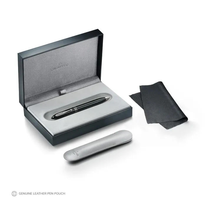 Sheaffer Balance III E892 Glossy Black Ballpoint Pen with Chrome-plated PVD Trims