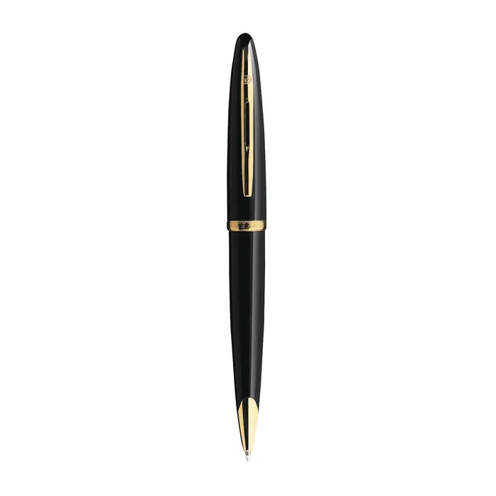 Waterman CarÃ¨ne Black Sea with Golden Trim Ballpoint Pen