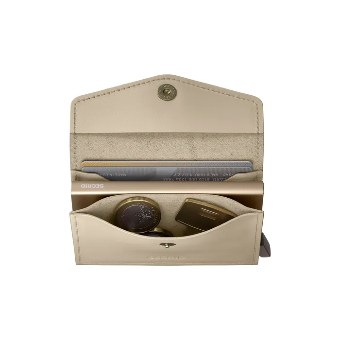 Secrid the Envelope Wallet Pebble Ballet Latte