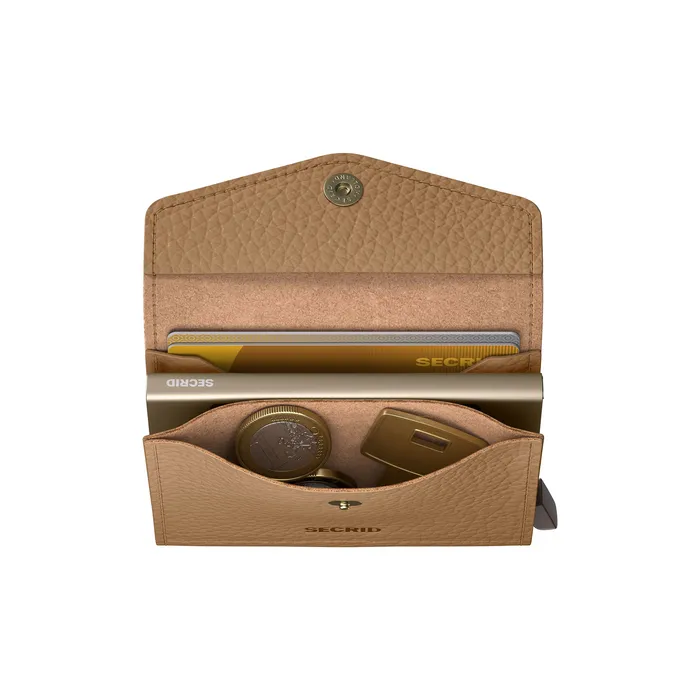 Secrid the Envelope Wallet Pebble Cappucino