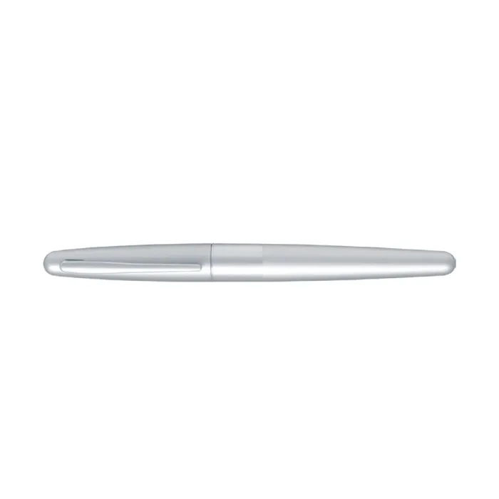Pilot 2436 MR1 Silver Plain Fountain Pen-Medium