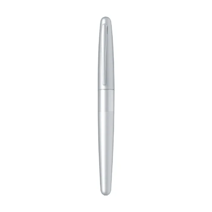 Pilot 2436 MR1 Silver Plain Fountain Pen-Medium