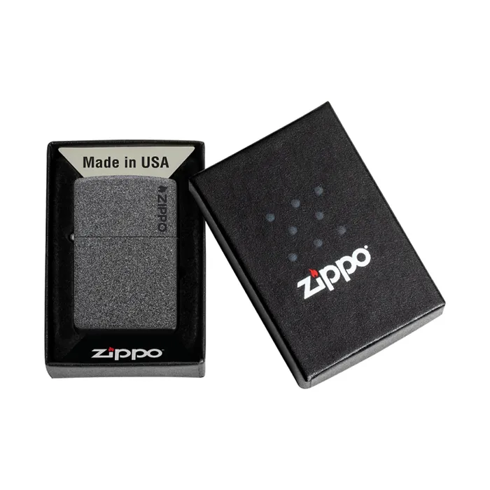 Zippo Lighter Classic Iron Stonetest