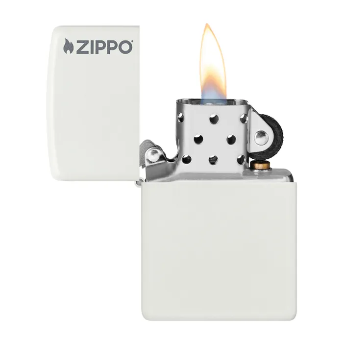 Zippo Lighter Classic White Mattetest
