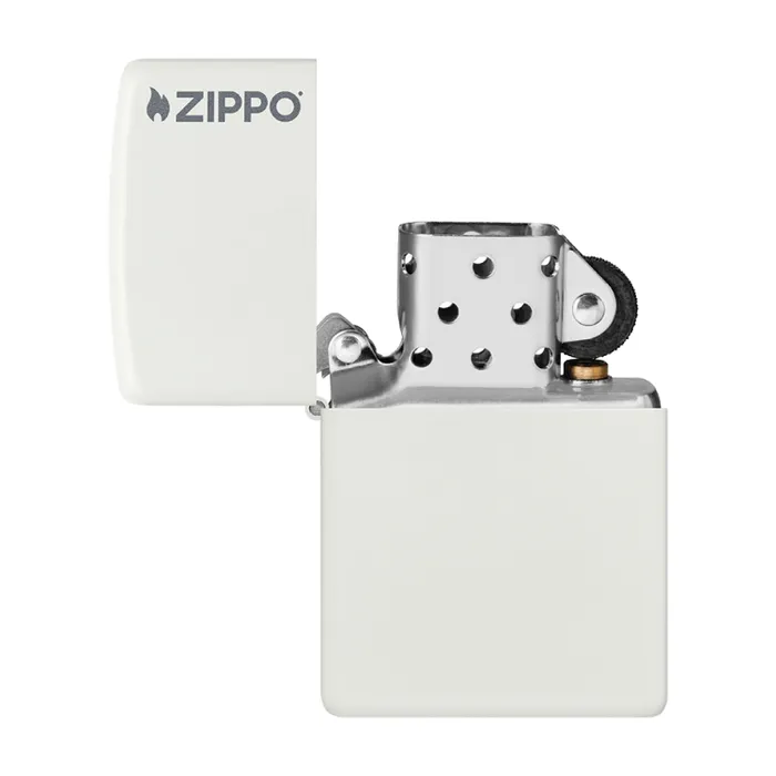Zippo Lighter Classic White Mattetest