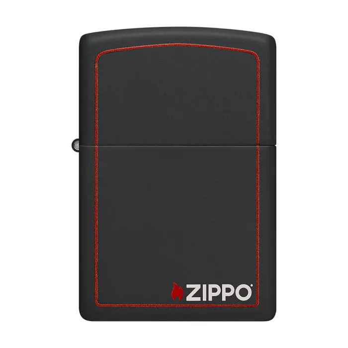 Zippo Lighter Classic Black And Redtest