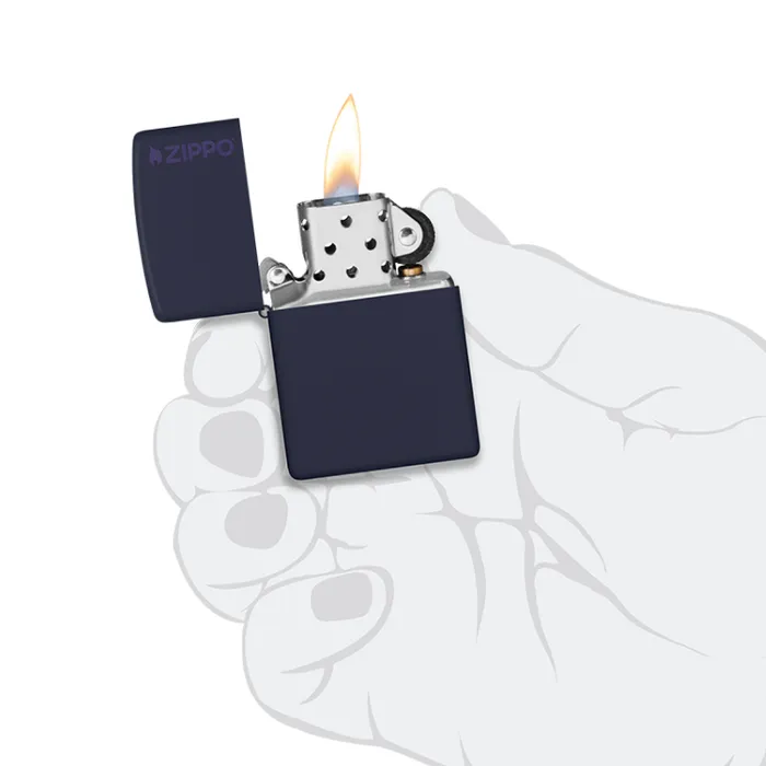 Zippo Lighter Classic Navy Matte