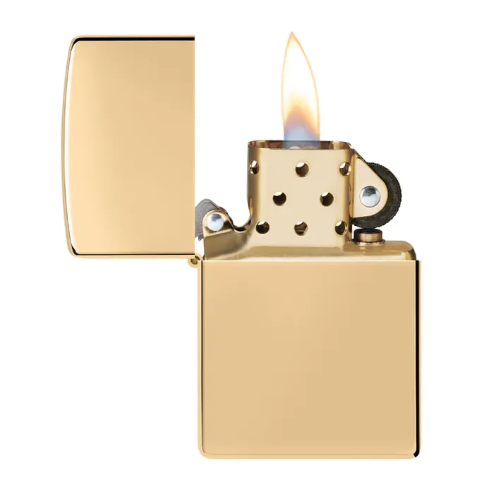 Zippo Lighter Classic High Polish Brass