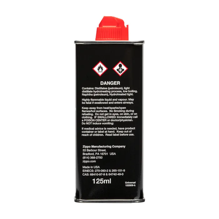 Zippo Lighter Fuel-4 Oztest