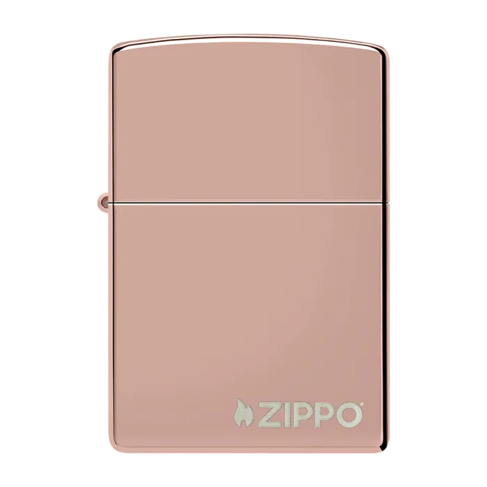 Zippo Lighter Classic High Polish Rose Goldtest