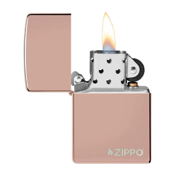 Zippo Lighter Classic High Polish Rose Goldtest