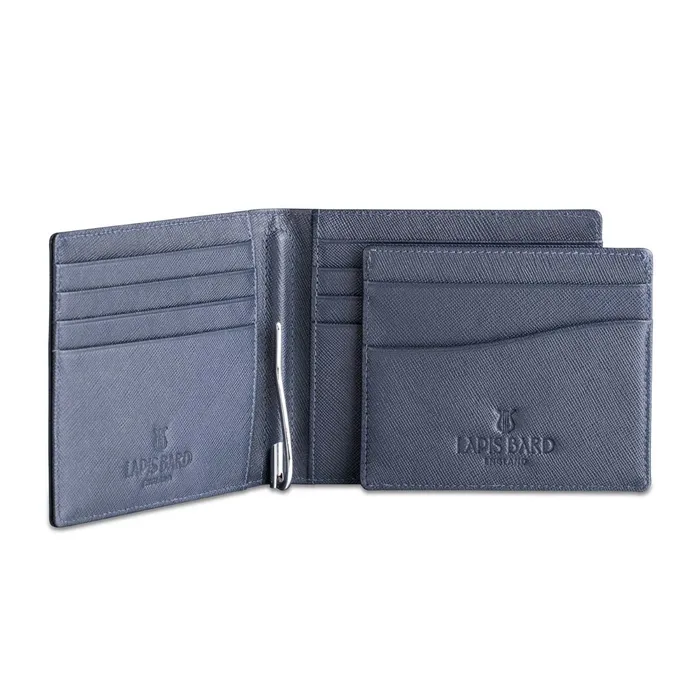 Lapis Bard Stanford Money Clip Evening wallet Blue