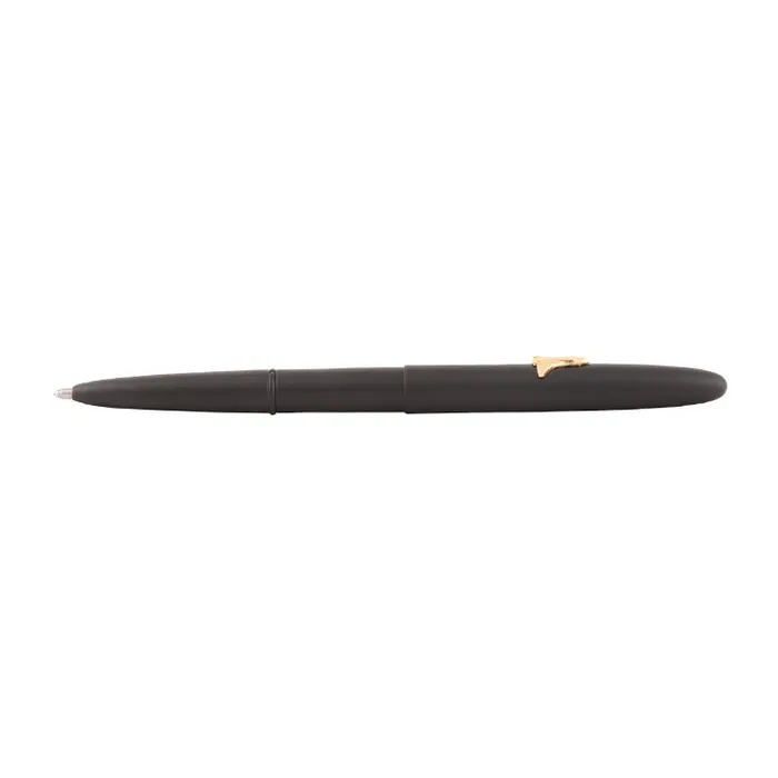Fisher Space 600BSH Bullet Ballpoint Pen with Shuttle emblem without Clip Matte Black