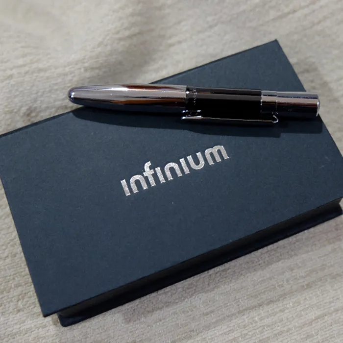 Fisher Space INFBTN-1 Infinium Ballpoint pen with Black Titanium Nitride & Chrome Trim