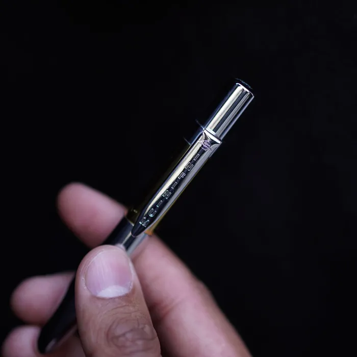 Fisher Space INFGT-4 Infinium Ballpoint pen with Black Ink Gold Titanium Nitride & Chrome