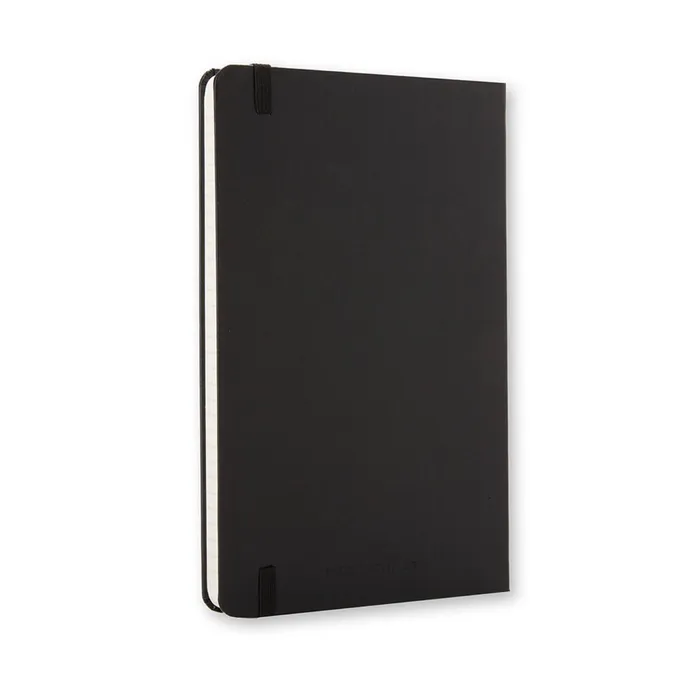 Moleskine Classic Pocket Size Hard Cover Notebook (Ruled) - Black