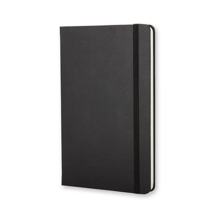 Moleskine Classic Pocket Size Hard Cover Notebook (Ruled) - Black