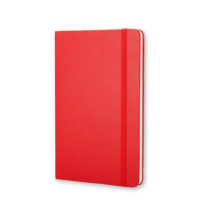 Moleskine Classic Pocket Size Hard Cover Notebook (Ruled) - Red