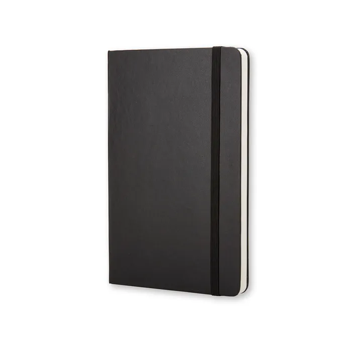 Moleskine Classic Notebook Plain Hard Cover Pocket Black