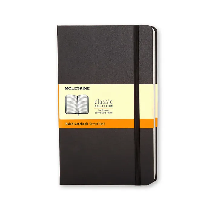 Moleskine Classic Notebook Ruled Hard Cover Large Black