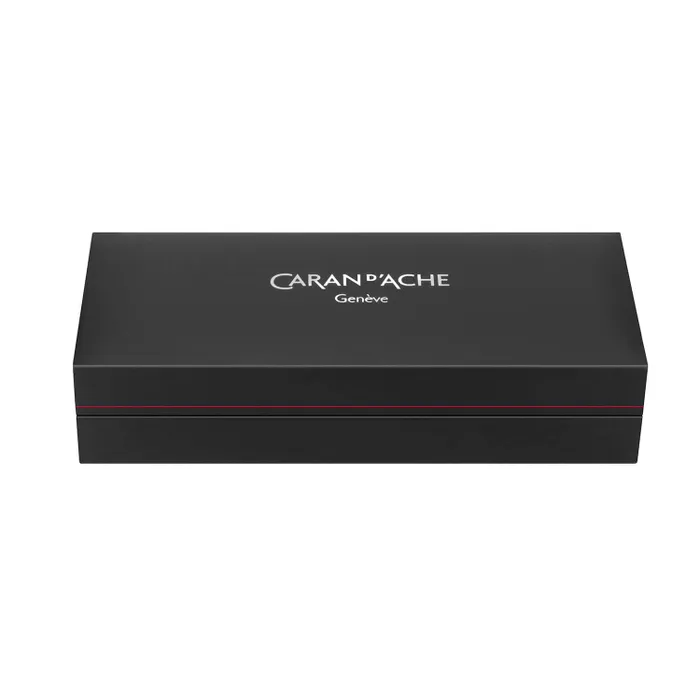 Caran d'Ache Ecridor Cubrik Silver-Plated Platinum-Coated Ballpoint Pen
