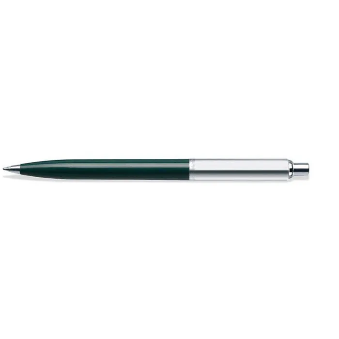 Sheaffer 321 Sentinel Ballpoint Pen Green With Chrome Trime