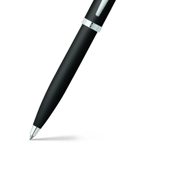 Sheaffer Gift 100 Ballpoint Pen Matte Black with Chrome-Plated Trim