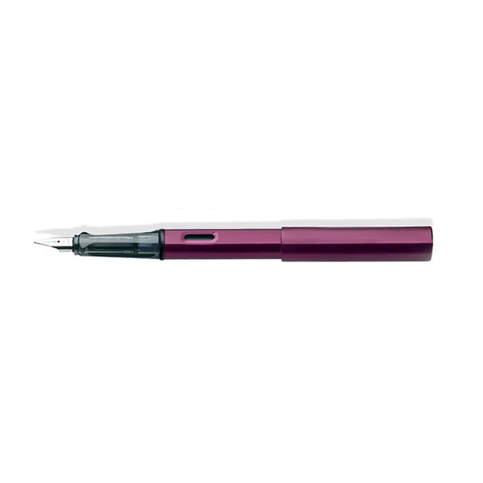 Lamy Al-Star 029 Fountain Pen Medium Purple With Chrome Metal Clip