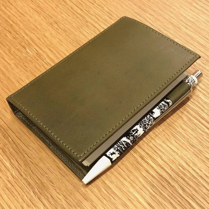 Caran d'Ache 849 Popline 'Totally Swiss-Papercut' Ballpoint Pen with Slim Metal Box Brown