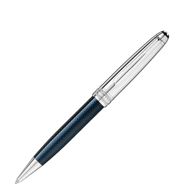 Montblanc 112895 MeisterstÃ¼ck Blue Hour Classique Ballpoint Pen Blue With Platinum Trims