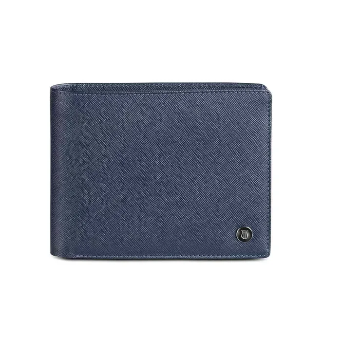Lapis Bard Stanford Bi-Fold Wallet with Coin Pouch Blue