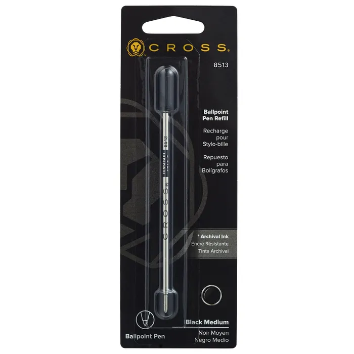 Cross Ballpoint Refill 8513 Black Medium