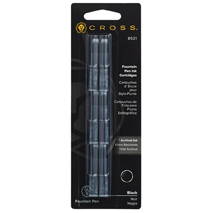 Cross Fountain Pen Ink Cartridges - 6 Cartridges