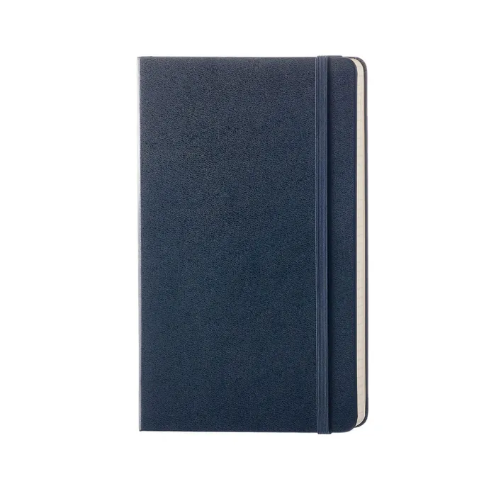 Moleskine Classic Large Hard Cover Notebook (Ruled) - Sapphire Blue