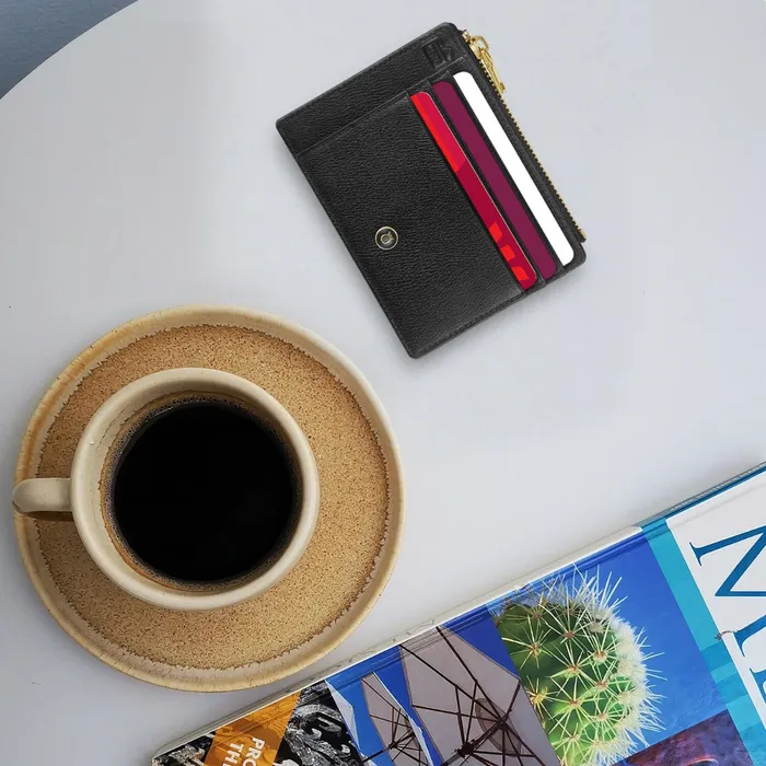Lapis Bard Belgravia Credit Card Sleeve Black