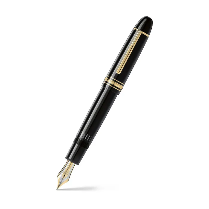 1度使用　Montblanc Meisterstück 149 万年筆 Montblanc MeisterstÃ¼ck 149 Medium Fountain Pen - Black With