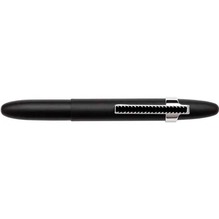 Fisher Space 400BC-CL Bullet Ballpoint pen with Chrome clip Matte Black & Chrome
