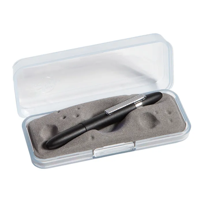 Fisher Space 400BC-CL Bullet Ballpoint pen with Chrome clip Matte Black & Chrome