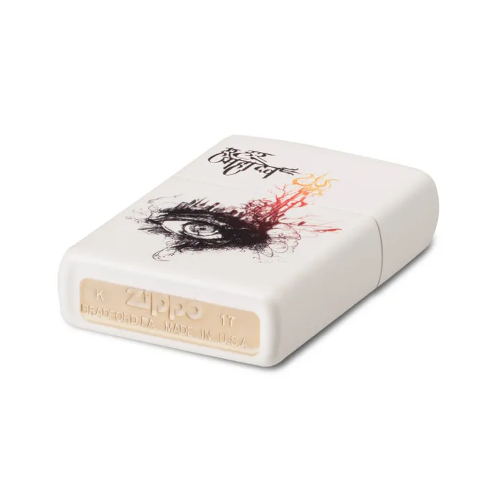 Zippo Lighter 214.CI407530 Lord Shiva White