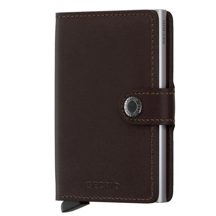 Secrid Miniwallet Upgraded Original Dark Brown