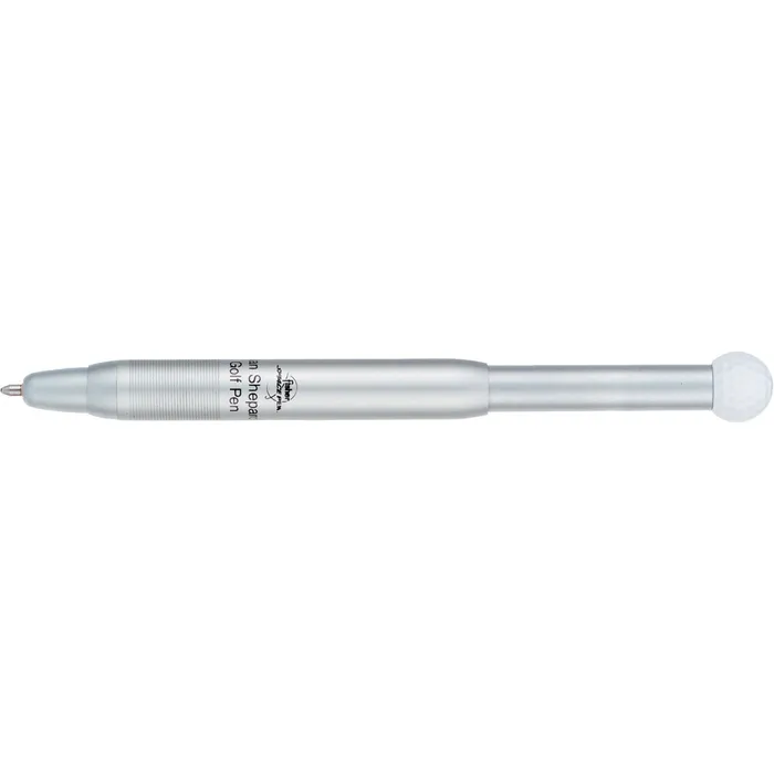 Fisher Space ALAN SHEPARD TELESCOPING Ballpoint Pen with mini golf ball Matte Aluminium