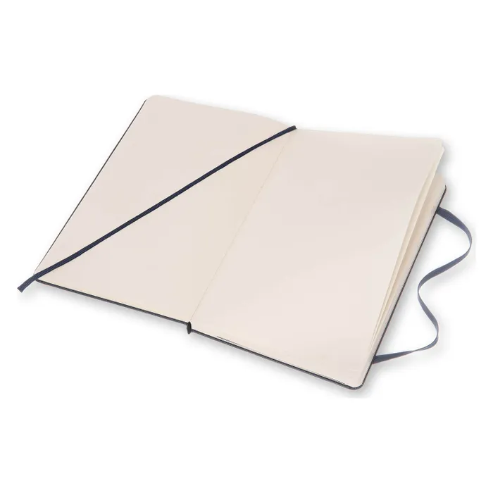 Moleskine Classic Notebook Plain Hard Cover Large Sapphire Blue