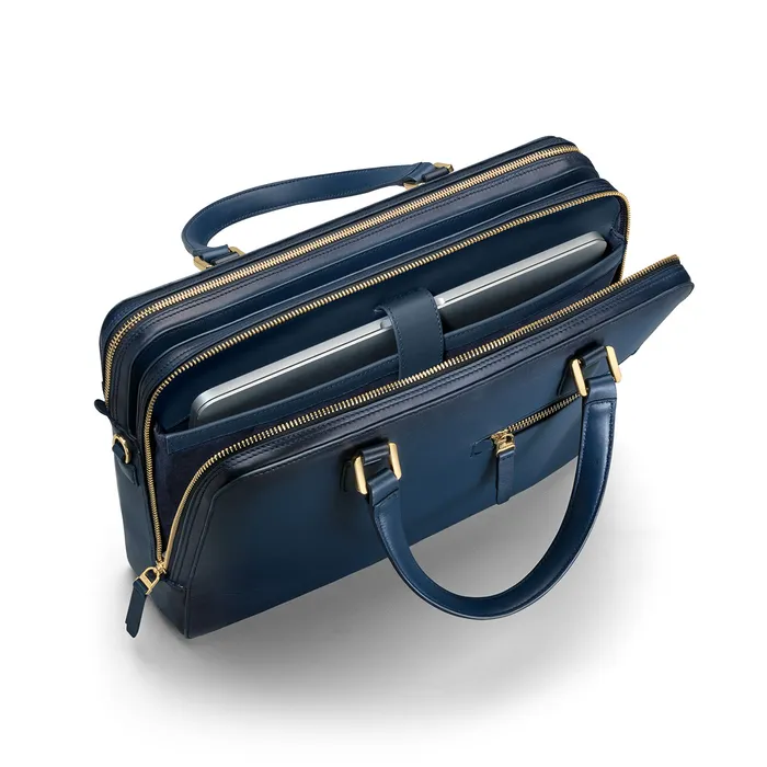Lapis Bard Ducorium Chester Slim 14Inch Laptop Business Bag Blue