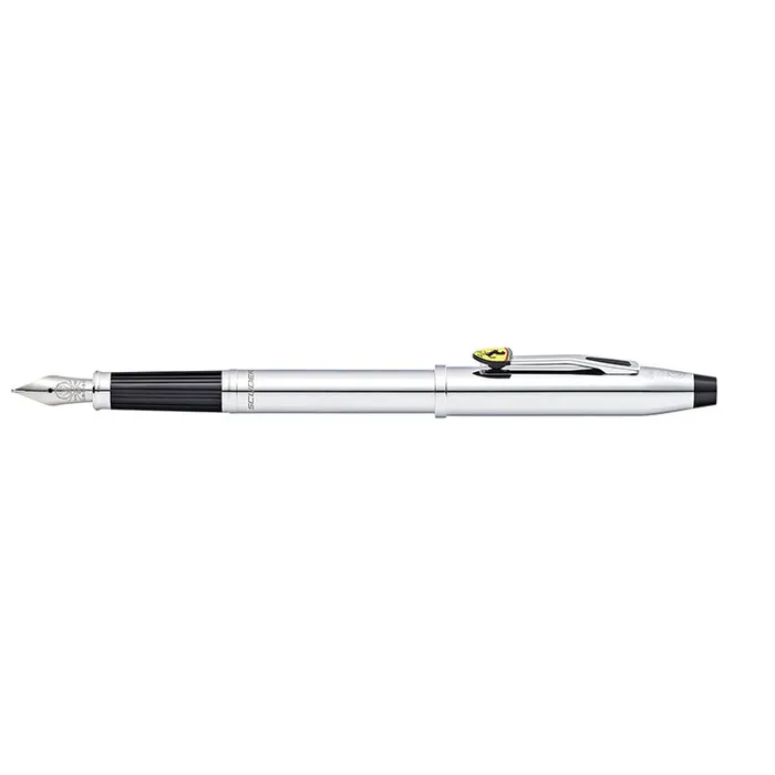 Cross FR0086-121MS Century II Ferrari Fountain Pen Medium Polished Chrome