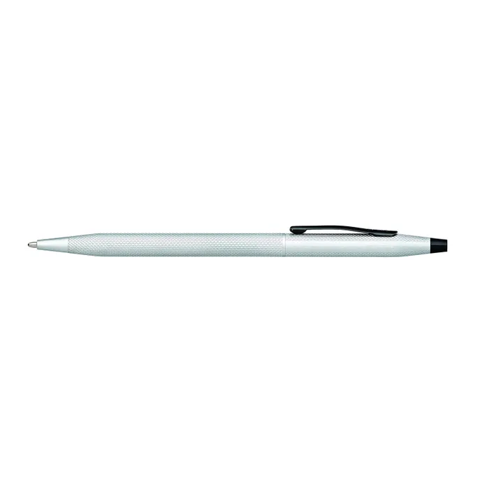 Cross AT0082-124 Classic Century Ballpoint Pen Brushed Chrome with Black Trims
