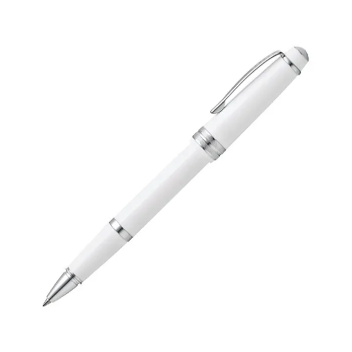 Cross AT0745-2 Bailey Light Rollerball Pen White with Chrome Trims
