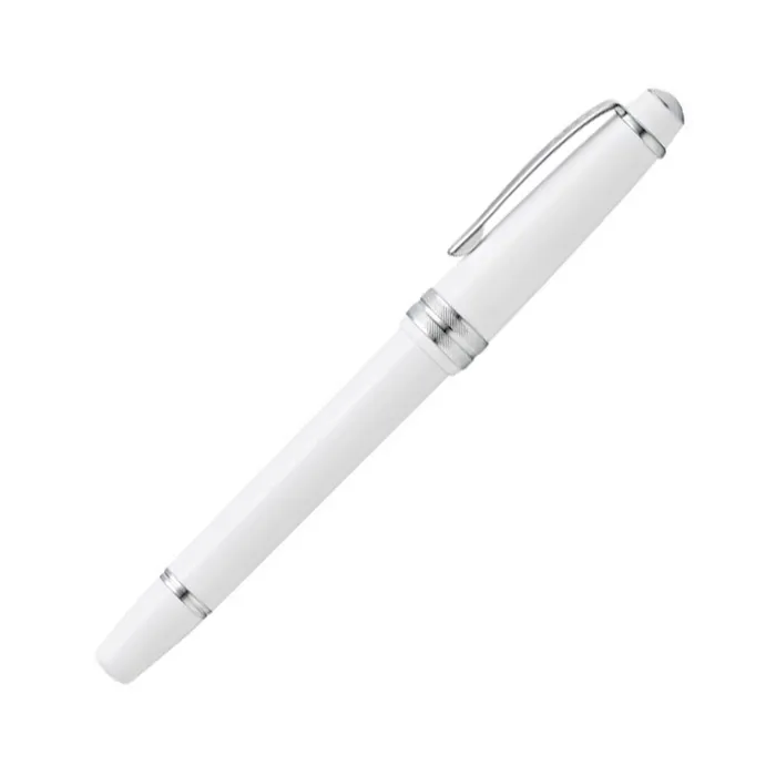 Cross AT0745-2 Bailey Light Rollerball Pen White with Chrome Trims