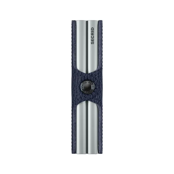 Secrid Twinwallet Veg Navy with Silver Cardprotector