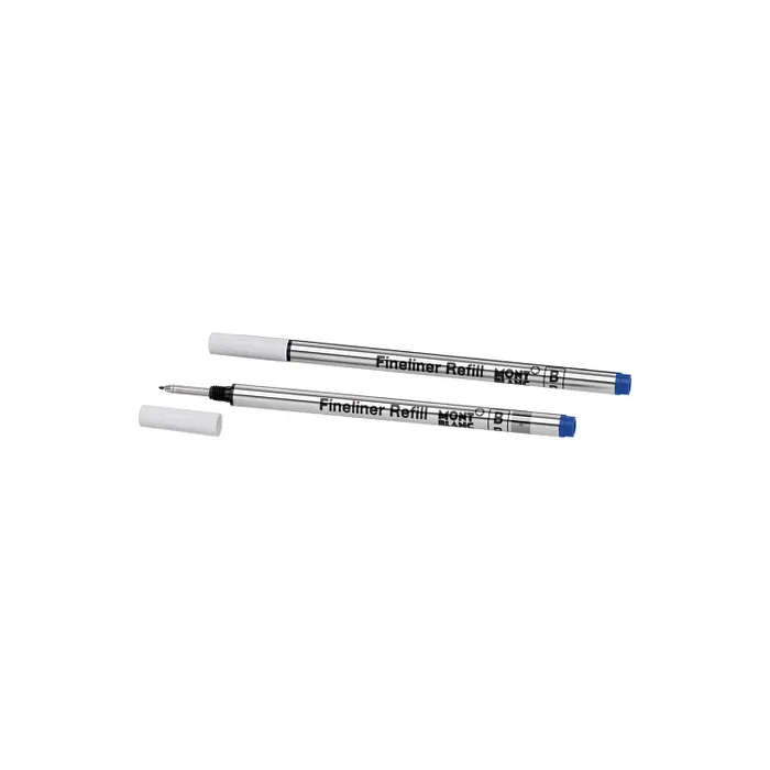 Montblanc 124500 Fineliner Refill Broad (Pack of Two) Royal Blue