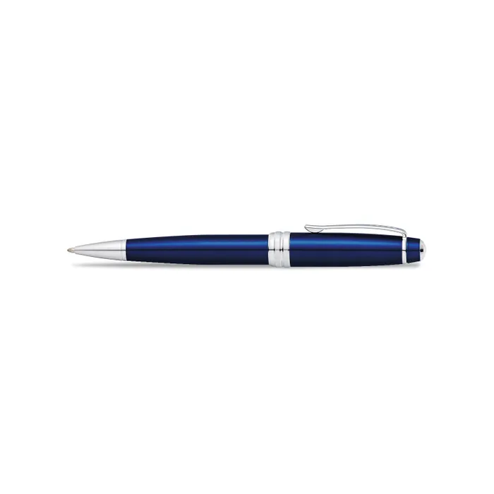 Cross AT0452-12 Bailey Ballpoint Pen Blue With Chrome Trims